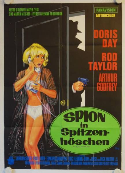 The Spy in Lace Panties original release german movie poster
